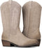 PS Poelman BILLY - Cowboy laars - Rits - Beige/taupe