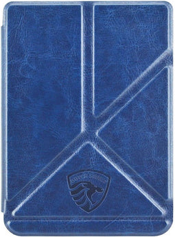 Origami Sleepcover Geschikt voor Tolino Shine 4 Hoes Marine Blauw