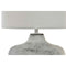 Bureaulamp DKD Home Decor 40W Grijs Wit 230 V 40 W (2 Stuks) (22 x 22 x 31 cm)