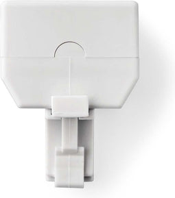 Nedis Telecom-Wandcontactdoos - Type Aansluiting: RJ11 - RJ11 Male - 2x RJ11 (4/6) Female - Splitter - ABS - Wit - Envelop