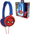 Lexibook HP010SP - Spiderman Stereo Headphones - Lichtgewicht en opvouwbaar - Blauw Rood Zwart