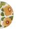 Urban Nature Culture - Good Morning - Plate met handgeschilderd bloemenmotief - Caramel Ø17 cm