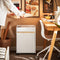 SoBuy ASK03-W - Printerkast - Wielen - Wit