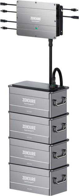 Zendure SolarFlow Set - Accu 48V/80Ah/3840Wh - Voor balkon energiecentrales (4x)