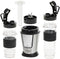 Adler AD 4081 - Persoonlijke blender - 2 sportflessen 570ml en 400ml - Zwart