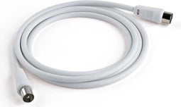 Meliconi ANT2M coax-kabel 2 m 9.5 mm Wit
