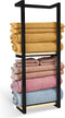 Handdoekrek - Handdoekhouder - 77*28*14cm - Zwart (M)