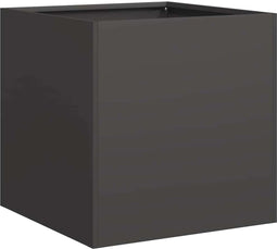 vidaXL - Plantenbak - 40x40x40 - cm - koudgewalst - staal - zwart
