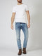 Petrol Industries - Heren Seaham VTG Slim Fit Jeans - Blauw - Maat W34L30
