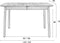 Zuiver Glimps Uitschuifbare Eettafel 120/162x80 cm Hout Naturel