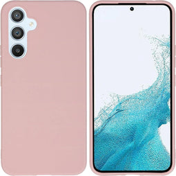 iMoshion Hoesje Geschikt voor Samsung Galaxy A54 (5G) Hoesje Siliconen - iMoshion Color Backcover - roze