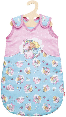 Heless Poppenslaapzak 28-35 Cm Polykatoen Blauw/roze