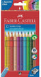 Faber-Castell kleurpotloden - Jumbo Grip - 12 stuks - FC-110912