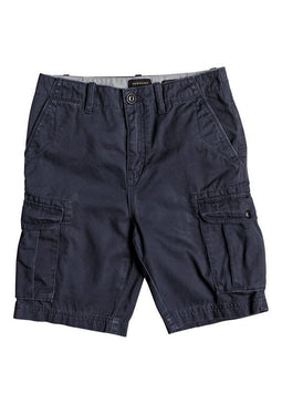 Crucial Battle EQBWS03226 - Cargo Short voor Jongens 8-16 - Katoenen keperstof - Verstelbare tailleband