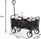 Feel home - Opvouwbare bolderkar - Zwart
