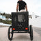 Deryan Hondenfietskar 2-in-1 - Opvouwbaar - Tot 20 kg - Zwart