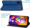 iMoshion Hoesje Geschikt voor Samsung Galaxy M31s Hoesje Met Pasjeshouder - iMoshion Slim Folio Bookcase - Donkerblauw