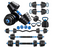 Organess Modulaire Halterset 28,5 kg - Verstelbare Dumbbell & Barbell Set met Kettlebell en Ab