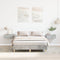 vidaXL - Bedframe - 120x190 - cm - Beton - Grijs - Gemaakt - van - Hout
