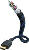 Inakustik 00423520 - HDMI Kabel - 2m 48 Gbps Ultra HD 10K@120Hz - Blauw Zwart