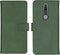 iMoshion Hoesje Geschikt voor Nokia 2.4 Hoesje Met Pasjeshouder - iMoshion Luxe Bookcase - Groen