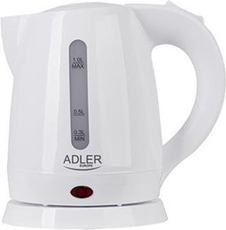 Adler AD 1272 - Mini-waterkoker 1L 1350-1600W - Automatische uitschakeling - Wit