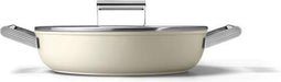 SMEG CKFD2811CRM - Hapjespan - RVS handvatten - 28cm - Crème