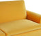 VETTRE - Slaapbank 3-zits - Geel - Fluweel