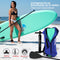 SereneLife SUP board - Antislip Opblaasbare Paddle Board met Peddel, Pomp, Leash en Accessoires