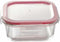 Set Lunchboxen Bergner Q4052 Vierkant Borosilicaatglas (3 pcs)