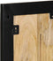 vidaXL - Kapstok - 40x2x80 - cm - massief - ruw - mangohout