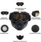 Motorfietsbril, motorcross, maskers, motorfietsen, zonnebril, motorfiets-veiligheidsbril, stofbescherming bril, afneembaar gezichtsmasker, winddicht voor outdoor, fiets, cross off-road goggles