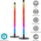 Nedis Smartlife WIFILD10RGBW - Vloerlamp - 72 LED's - Multi-color (2 stuks)