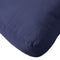 vidaXL - Palletkussen - 70x70x12 - cm - stof - marineblauw