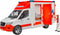 Bruder 2676 - Mercedes Sprinter ambulance - Licht- en geluidmodule - Oranje/Wit