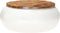 vidaXL - Salontafel - 68x68x30 - cm - massief - gerecycled - hout - wit