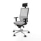 Bureaustoel Piqueras y Crespo 1D086G1 Lichtgrijs