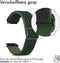 imoshion Elastisch nylon bandje - Universeel 18 mm aansluiting - Donkergroen