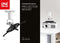 One For All WM5320 - Universele projectorbeugel - Draaibaar en kantelbaar - Wit/Zwart