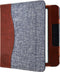 Hoesje Geschikt voor Kobo Libra H2O Sleepcover Jeans Style Hoes Grijs - ereader hoesje - cover