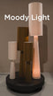 WOOOD Loft Vloerlamp - Metaal/Bouclé - 130xØ30 cm - Naturel
