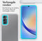 iMoshion Hoesje Geschikt voor Samsung Galaxy A34 (5G) Hoesje - iMoshion Stand Backcover - Transparant