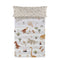 Happy Friday Sheet set 2 pieces Dino family 160x270 cm (Single) Multicolor