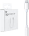 Apple - MMX62ZM/A - Lightning-naar-mini-jack-adapter - Wit