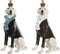 Decoratieve figuren DKD Home Decor 19,5 x 16 x 38,5 cm Zwart Wit Hond (2 Stuks)