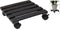 Pro Garden Plantentrolley - donker grijs - hout - 29 x 29 cm - 100 kilo