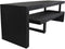 HSM Collection - TV Dressoir - 140x40x46cm - Zwart - Mangohout/ Metaal