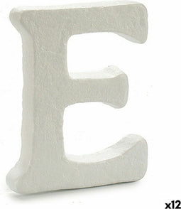 Pincello Brief E Wit Polyestyreen 1 X 15 X 13,5 Cm (12 Stuks)