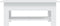 vidaXL - Salontafel - 102x55x42 - cm - bewerkt - hout - wit