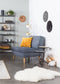 Zuiver Cork Time Klok/ Wandklok Rond Kurk Bruin
